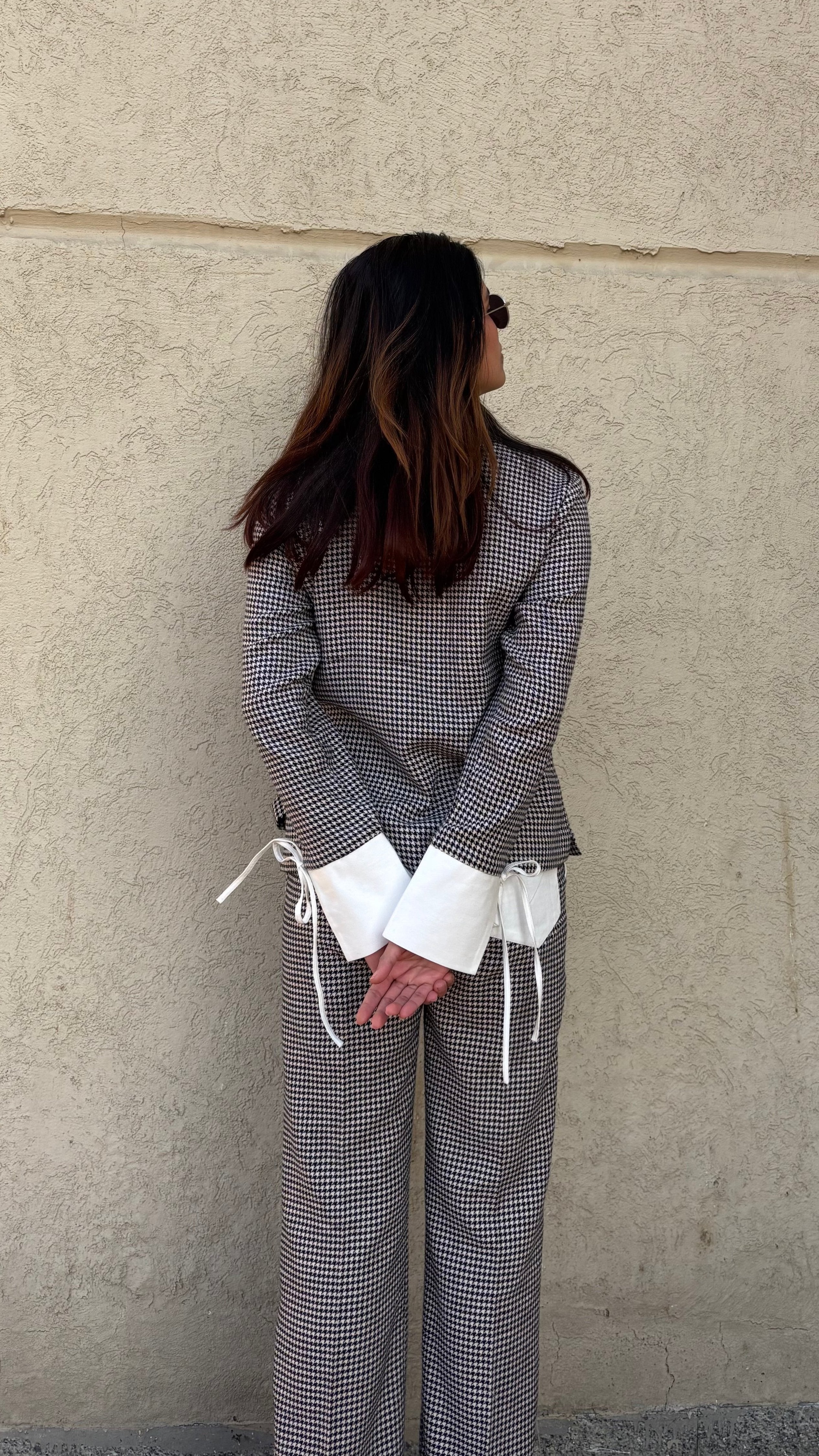 Black & White Houndstooth Set