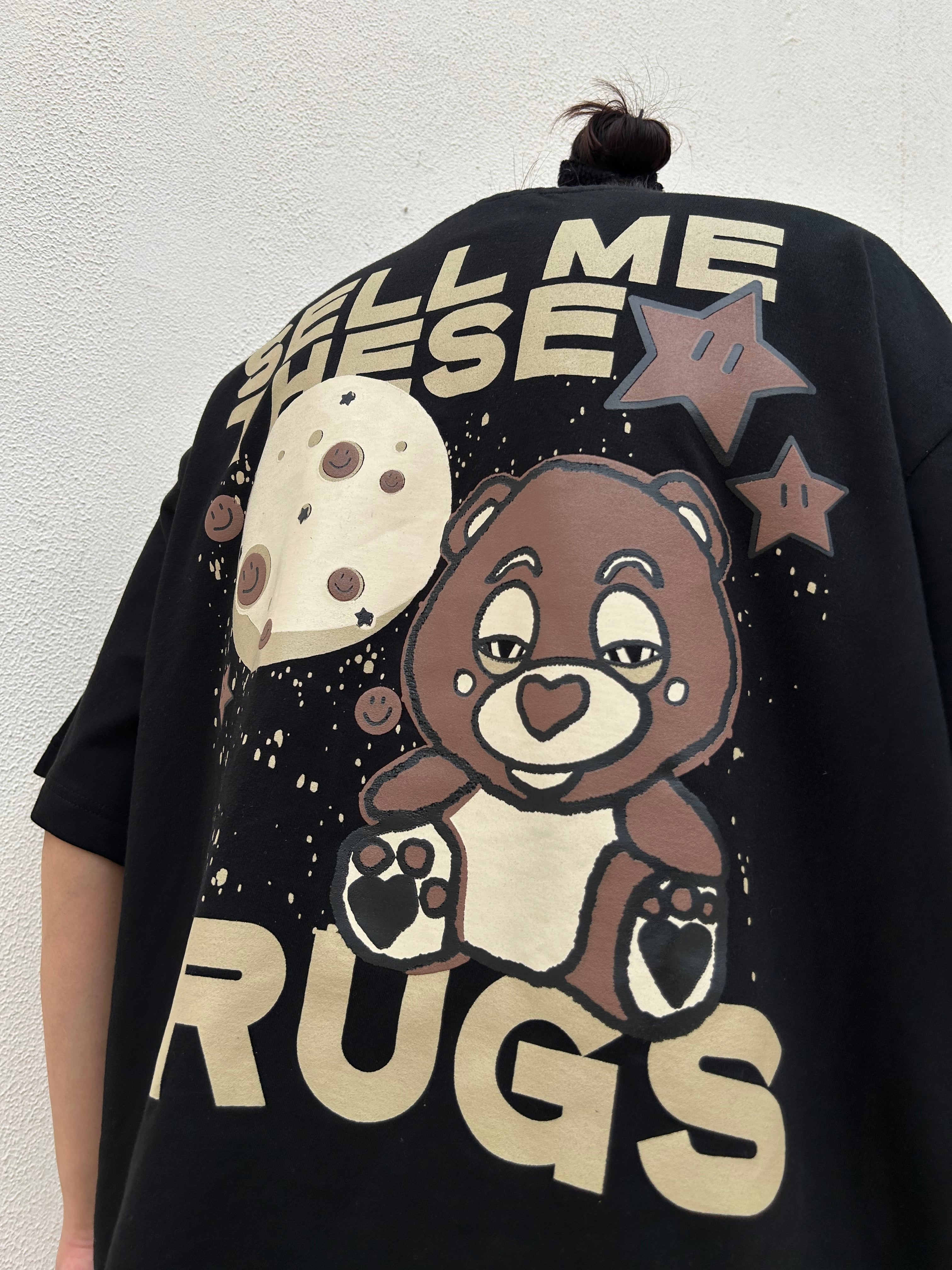 Sell Me The Drugs Black Oversized T-Shirt