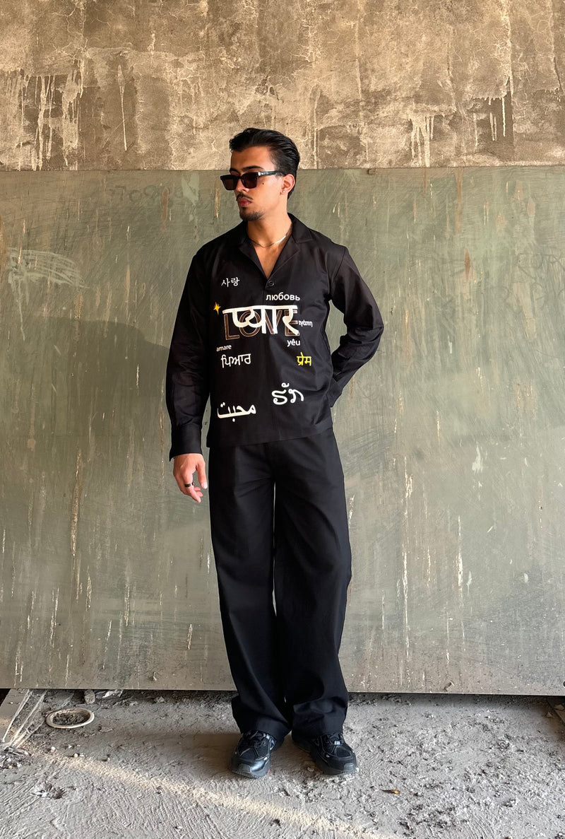 Black Pyaar Co-ord Set