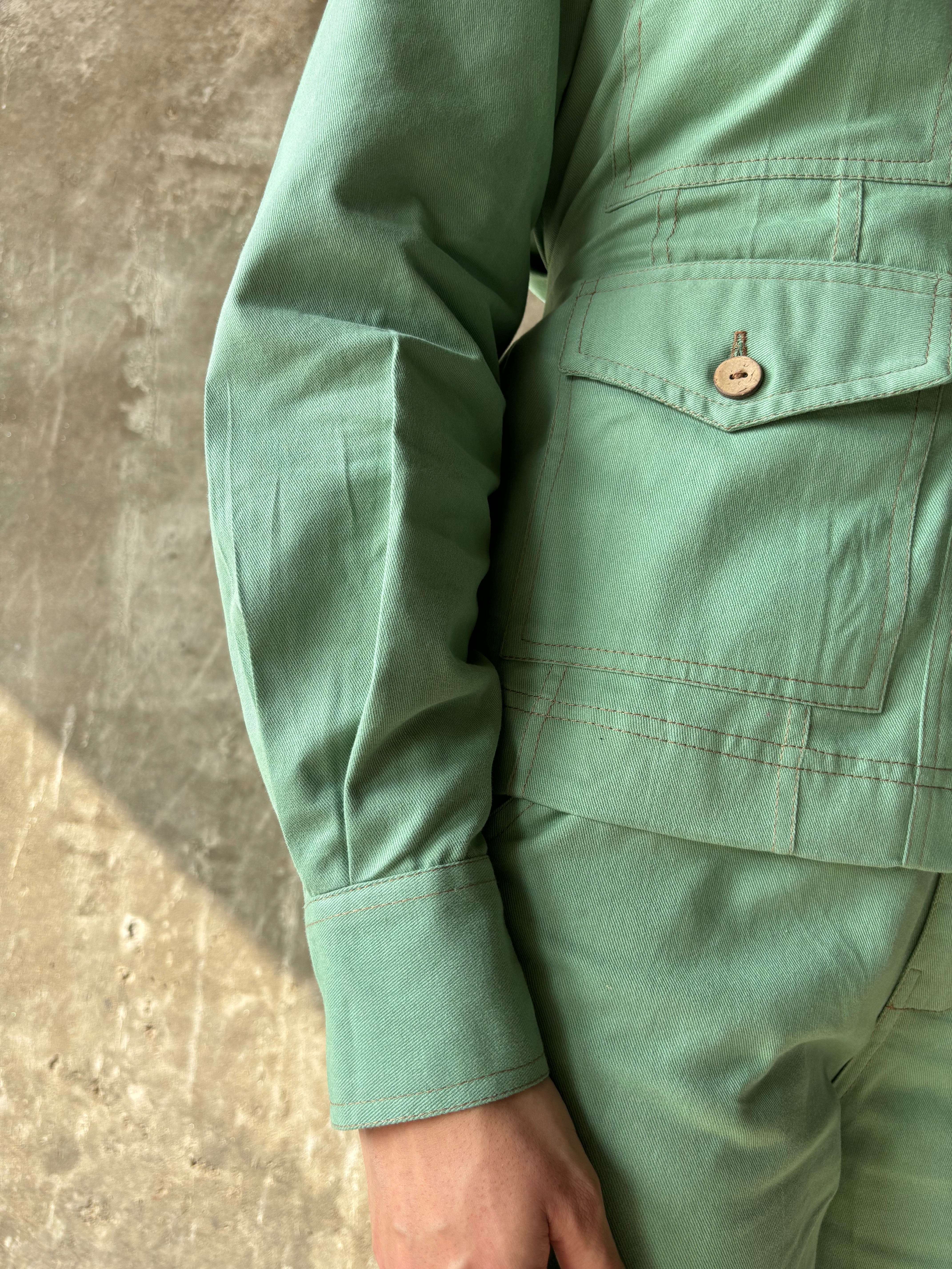 Vintage Green Co-ord Set