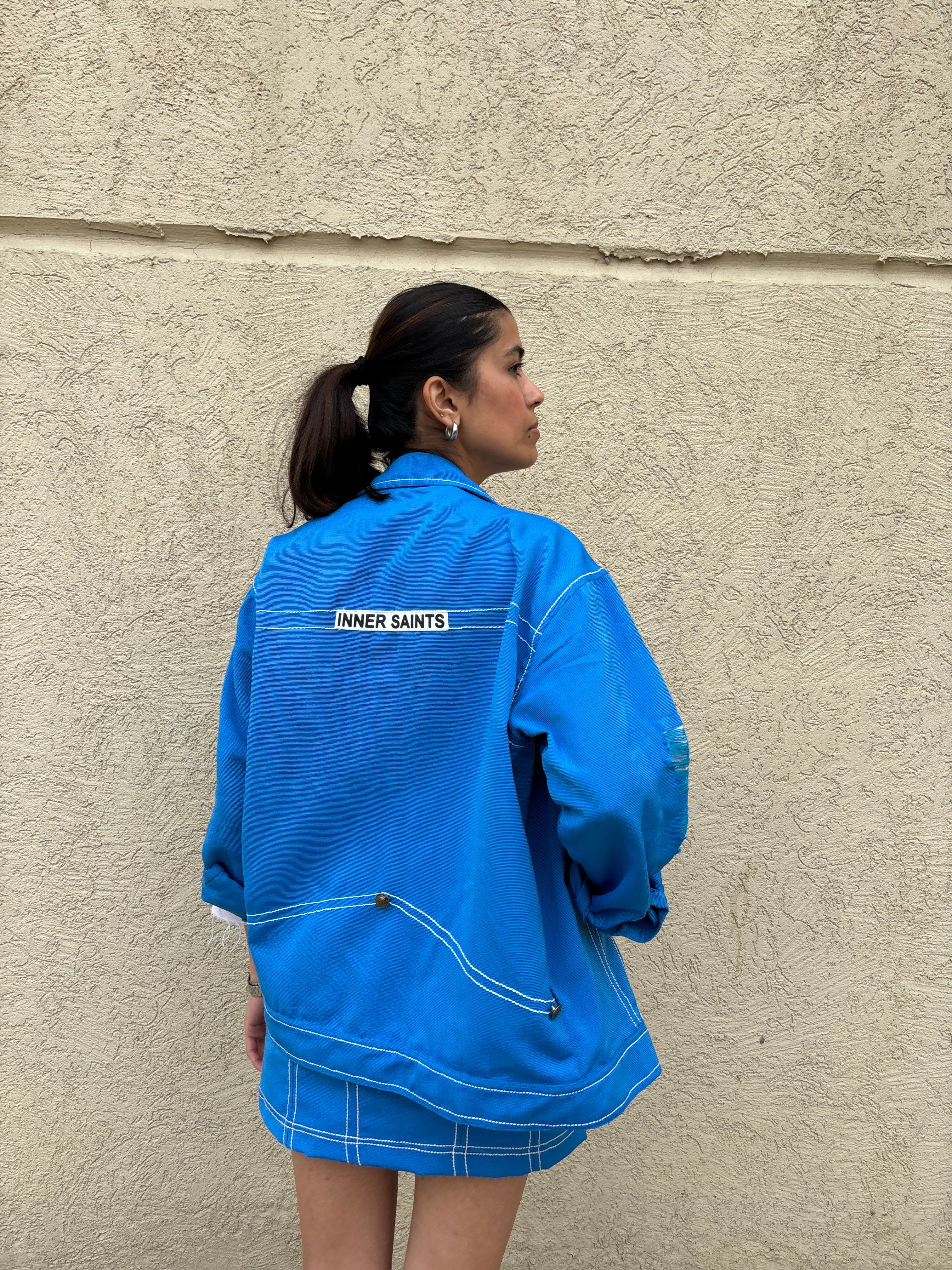 AZURE BLUE UNISEX JACKET