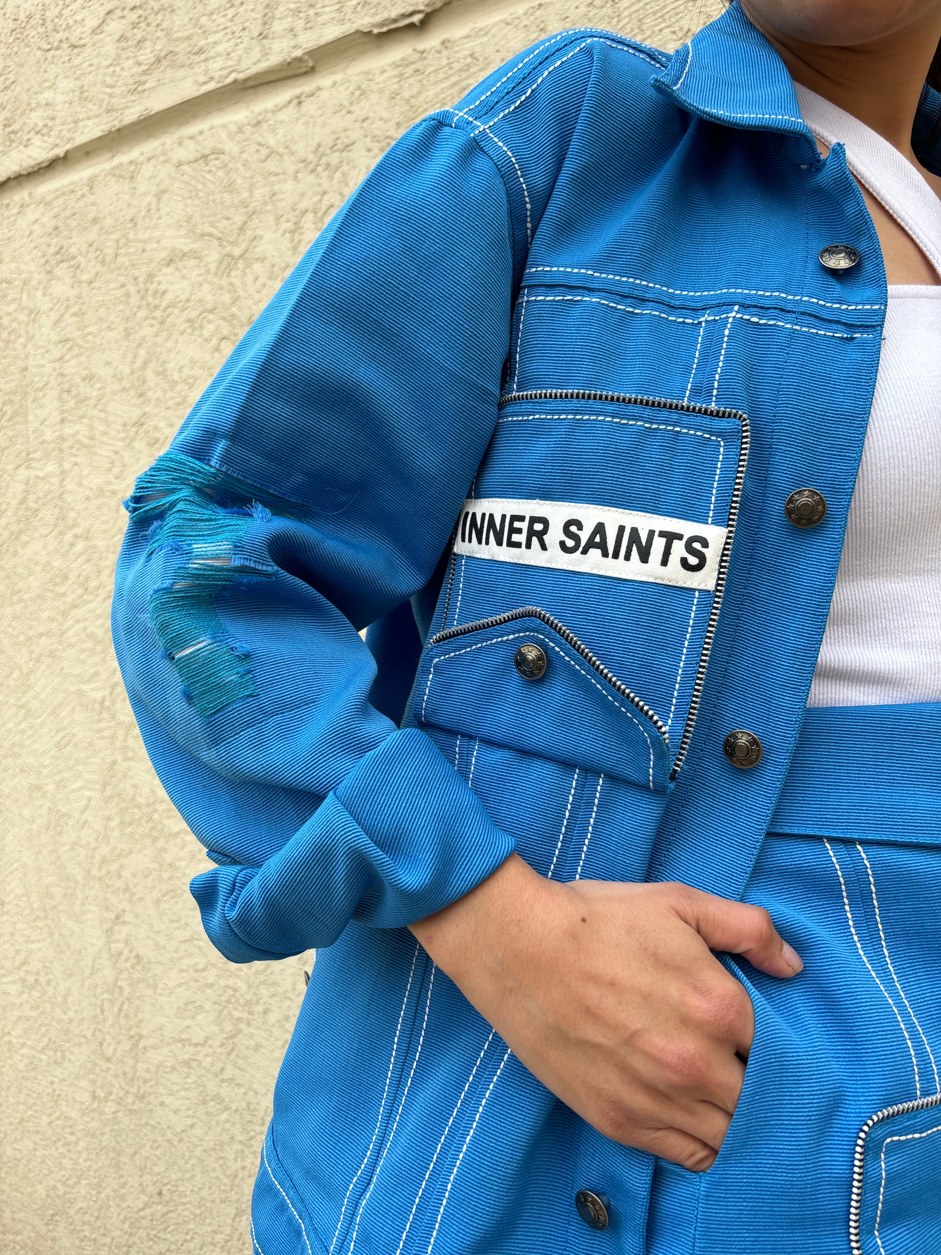 AZURE BLUE UNISEX JACKET