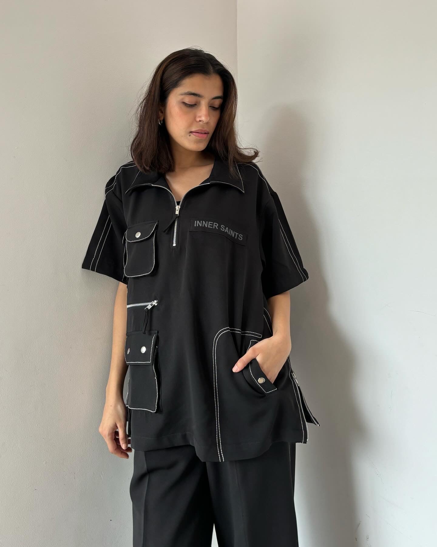 BLACK CO-ORD SET