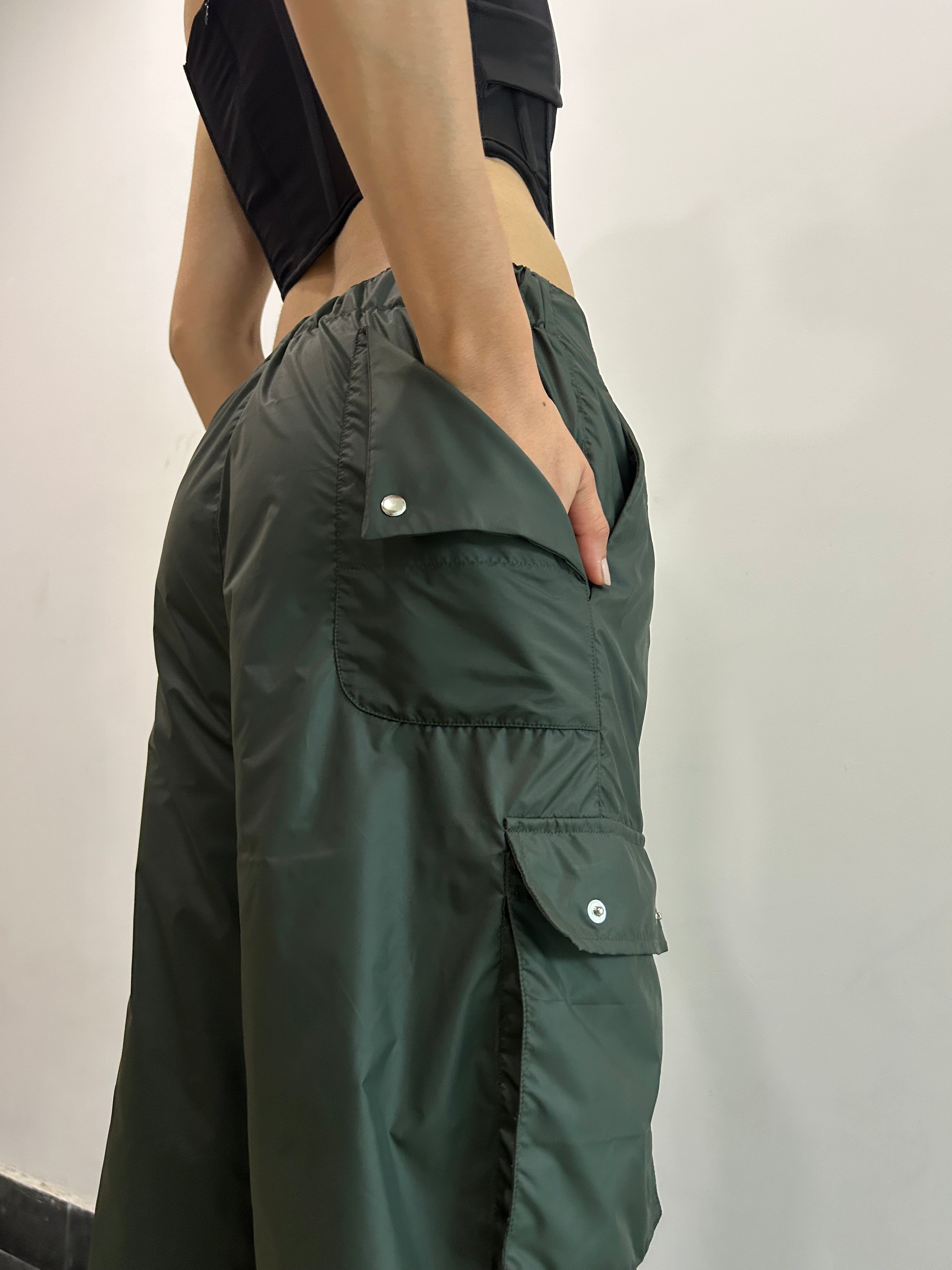 UNISEX PARACHUTE OVERSIZED CARGO PANTS