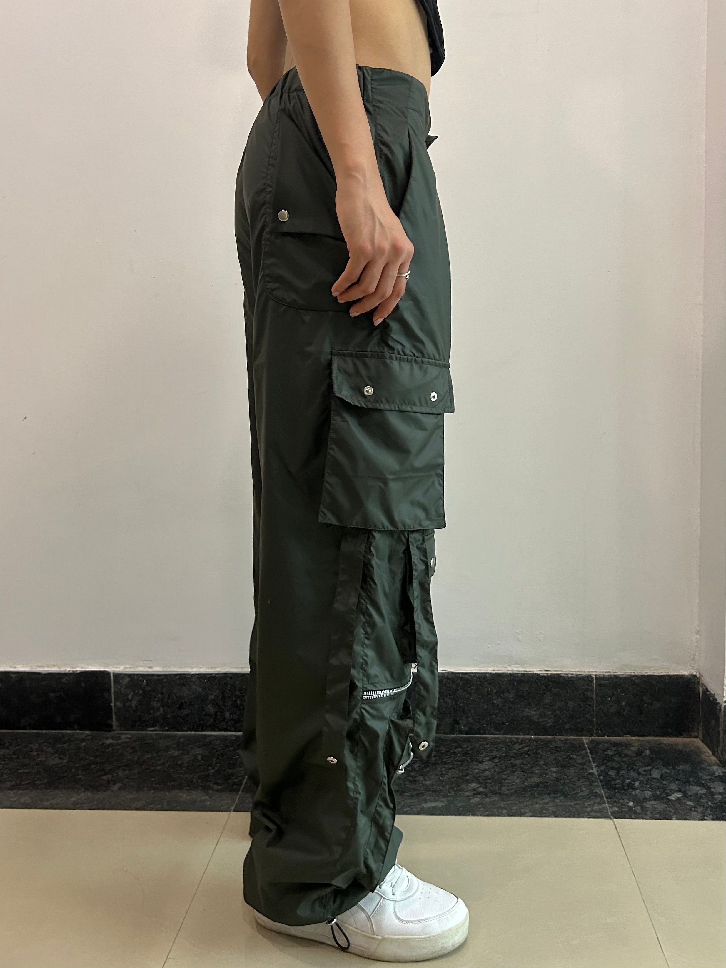 UNISEX PARACHUTE OVERSIZED CARGO PANTS