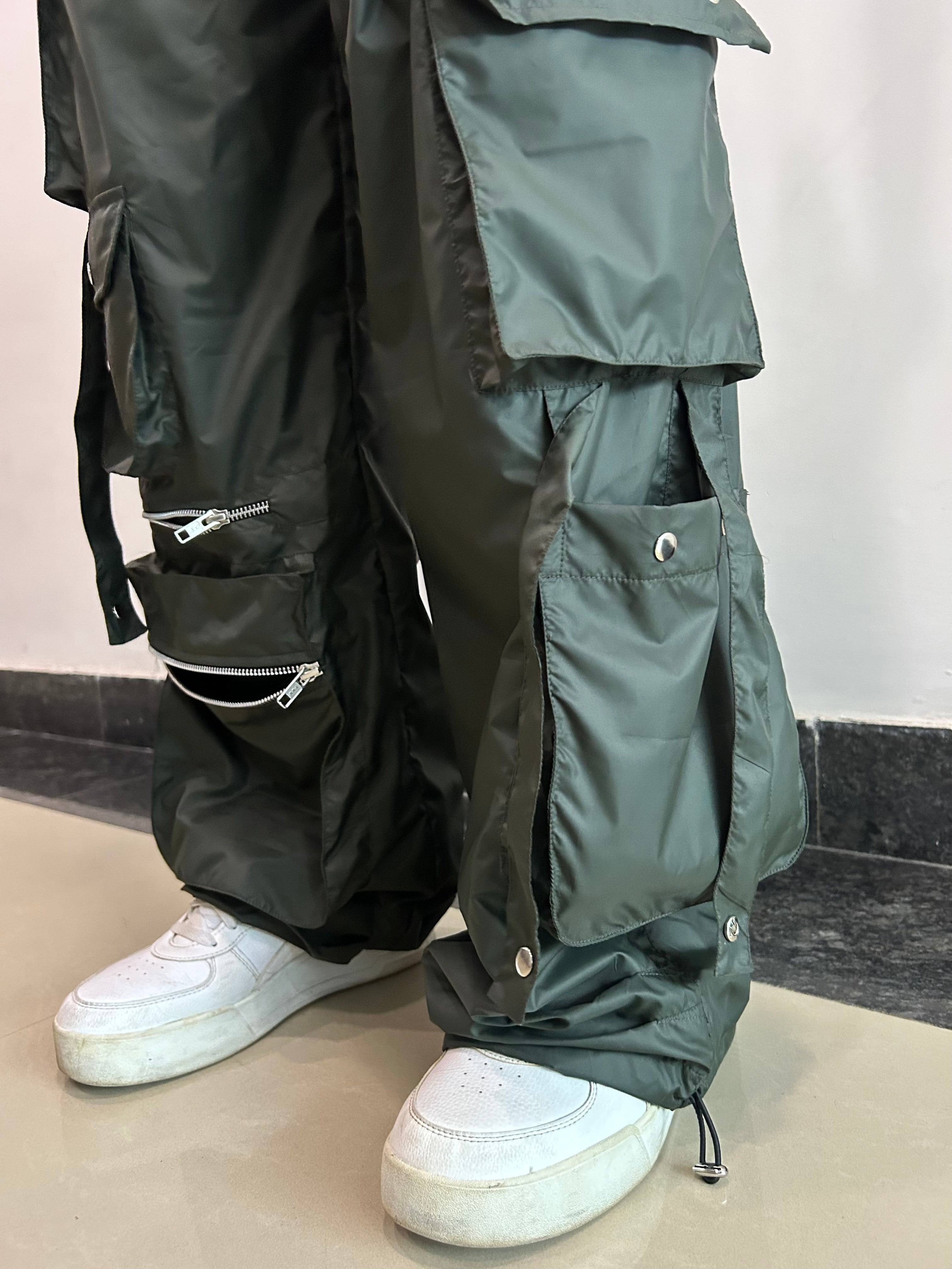 UNISEX PARACHUTE OVERSIZED CARGO PANTS