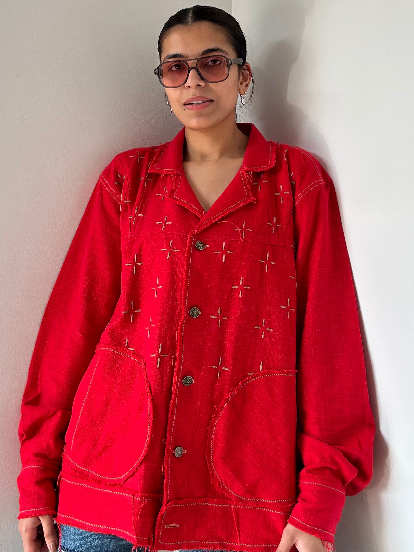 UNISEX TERRITORIAL RED SHACKET