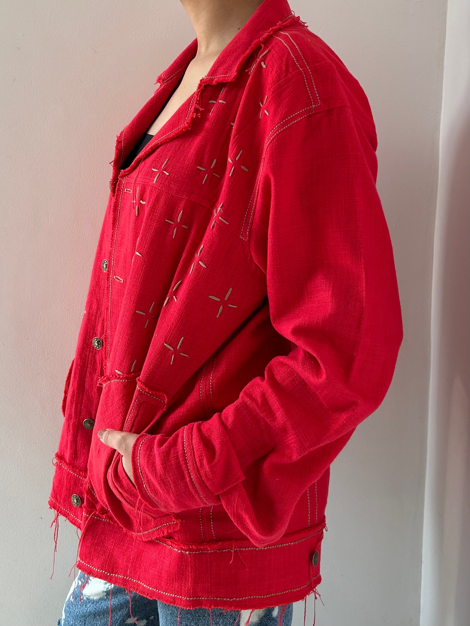 UNISEX TERRITORIAL RED SHACKET