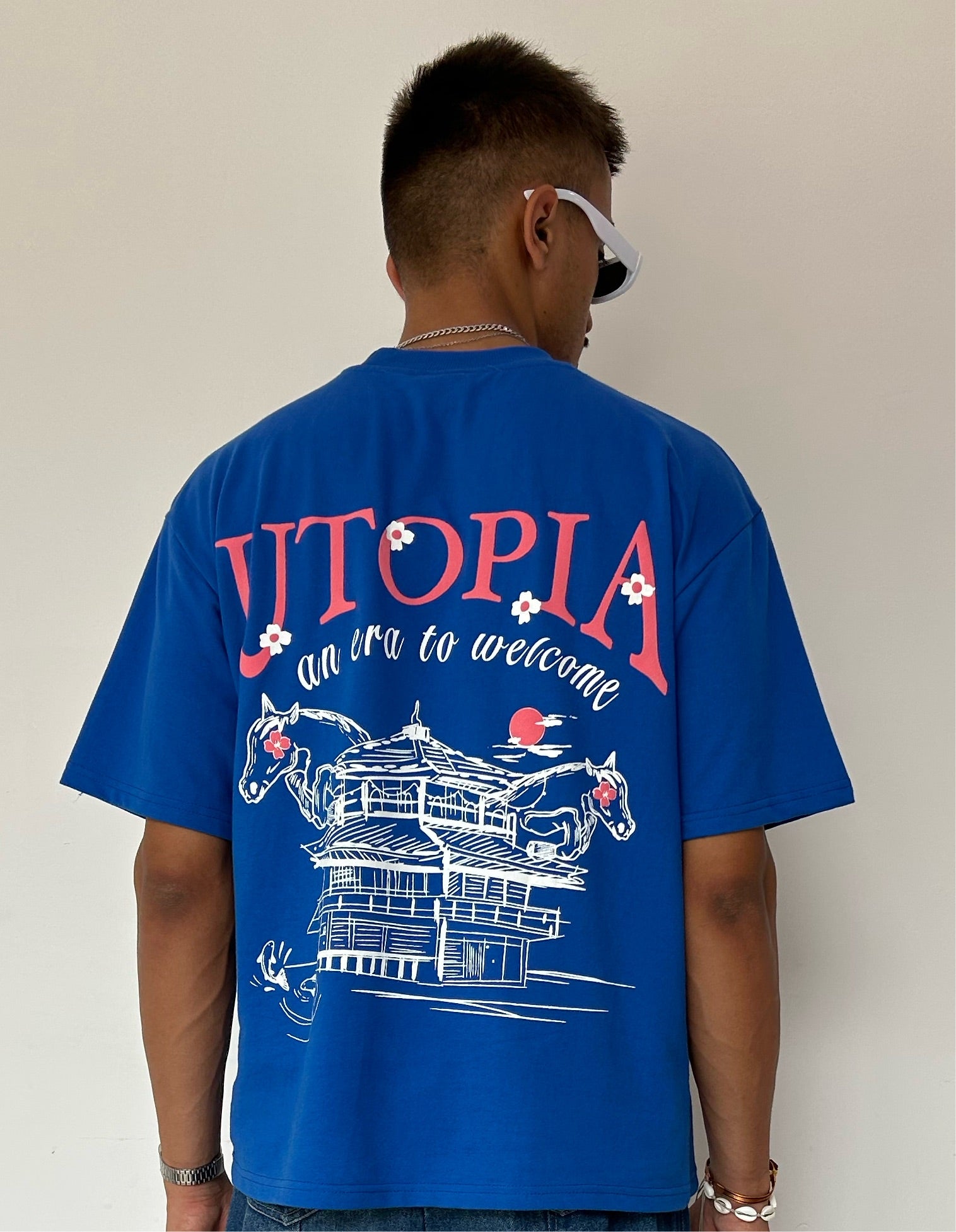 Utopia Blue Oversized T-shirt