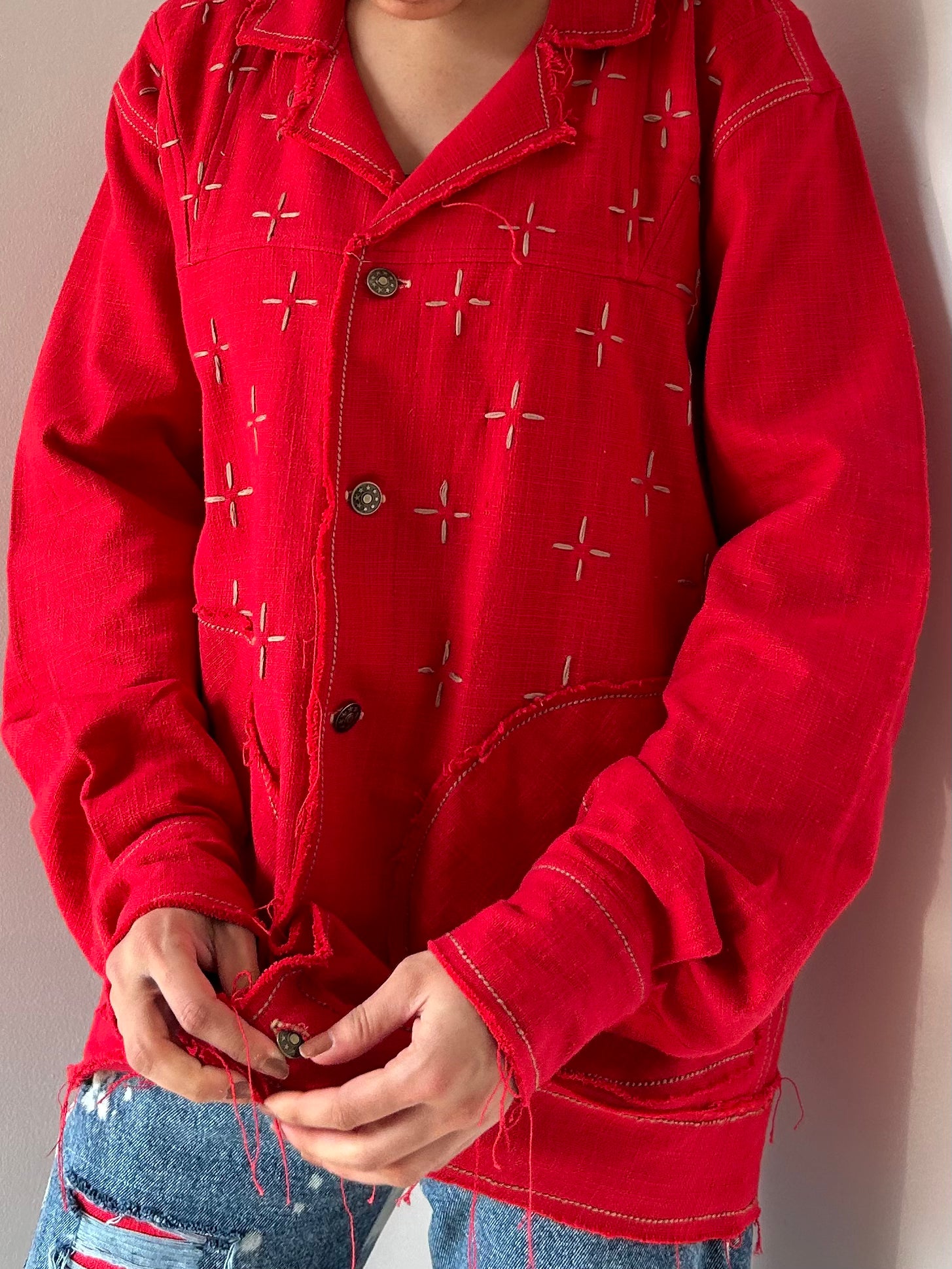 UNISEX TERRITORIAL RED SHACKET